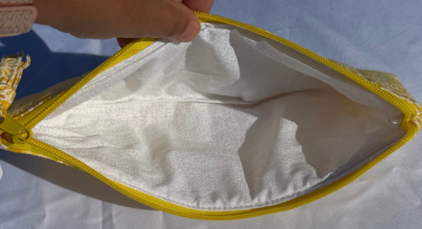 Yellow Daisy  Pencil Pouch