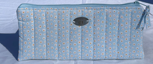 Light Blue Daisy Pencil Pouch