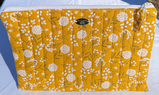 Golden-Yellow Laptop Sleeve