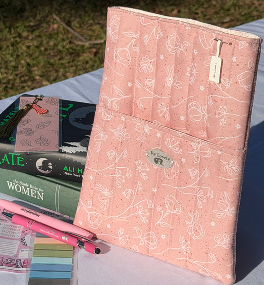 Medium Dust-Pink Book/Ipad Sleeve