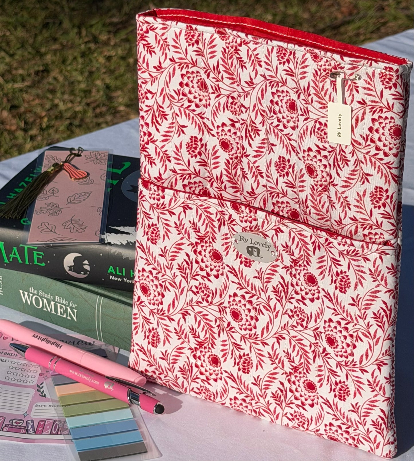 Large Red Bloom Sleeve