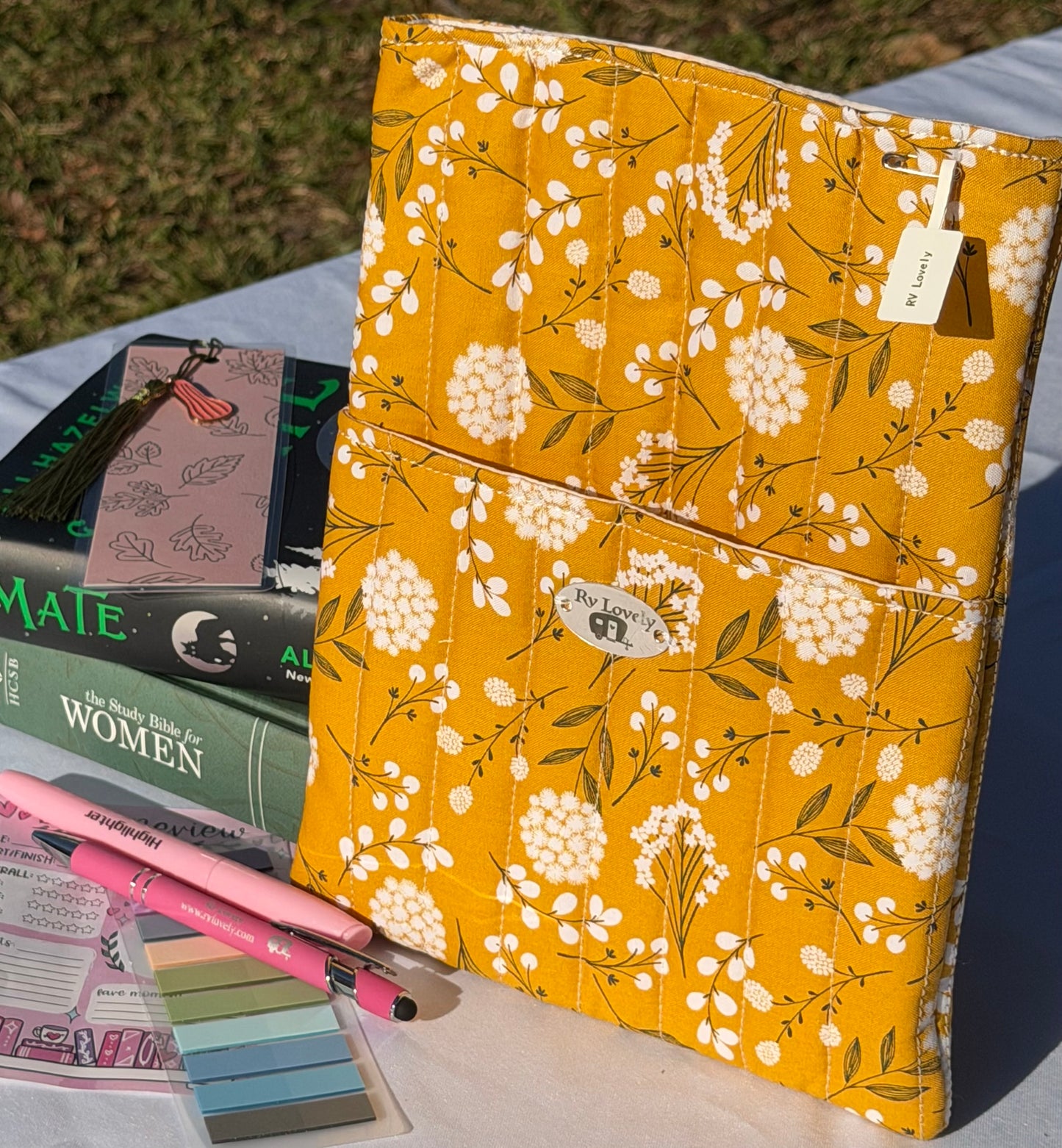 Large Mustard-Yellow Sleeve