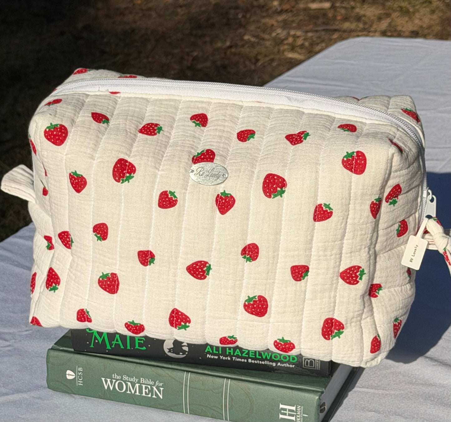 Full Set Strawberry Boxy Bag