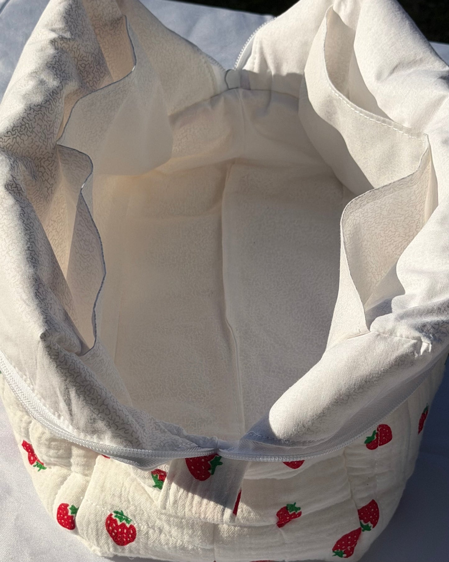 Full Set Strawberry Boxy Bag