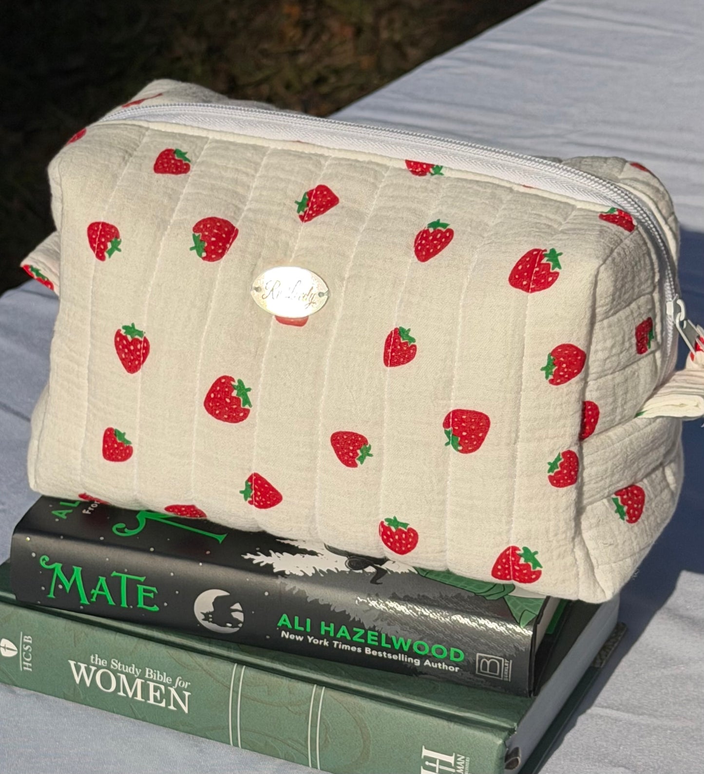 Full Set Strawberry Boxy Bag