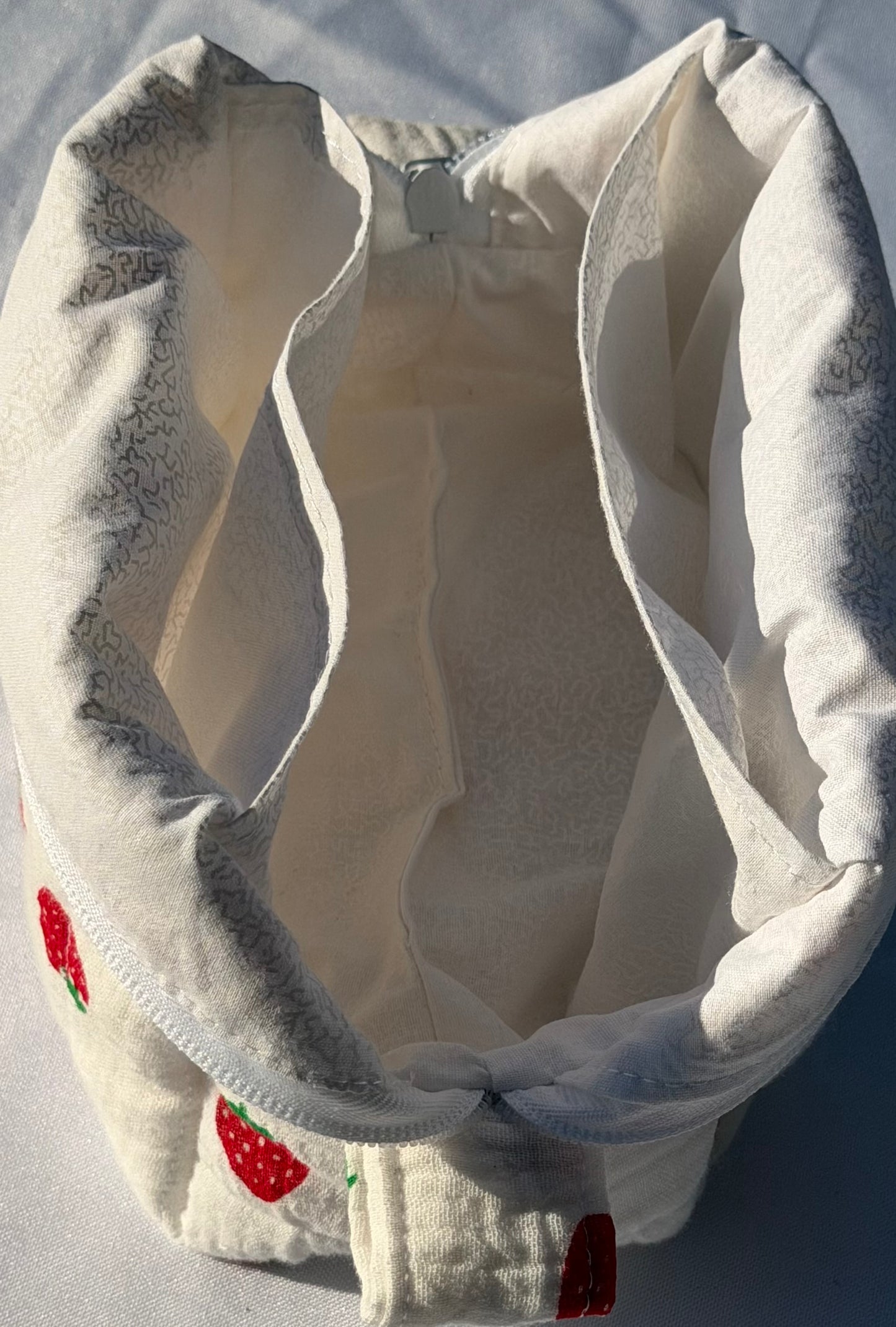 Small Strawberry Boxy Bag