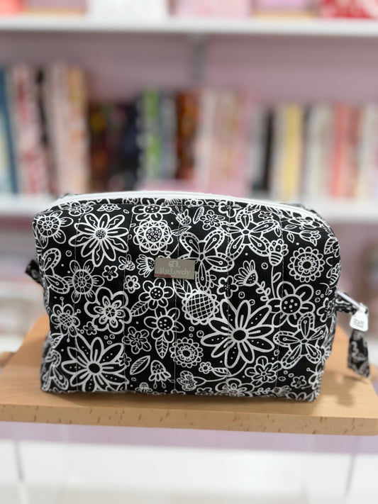 Medium Midnight Bloom Boxy Bag