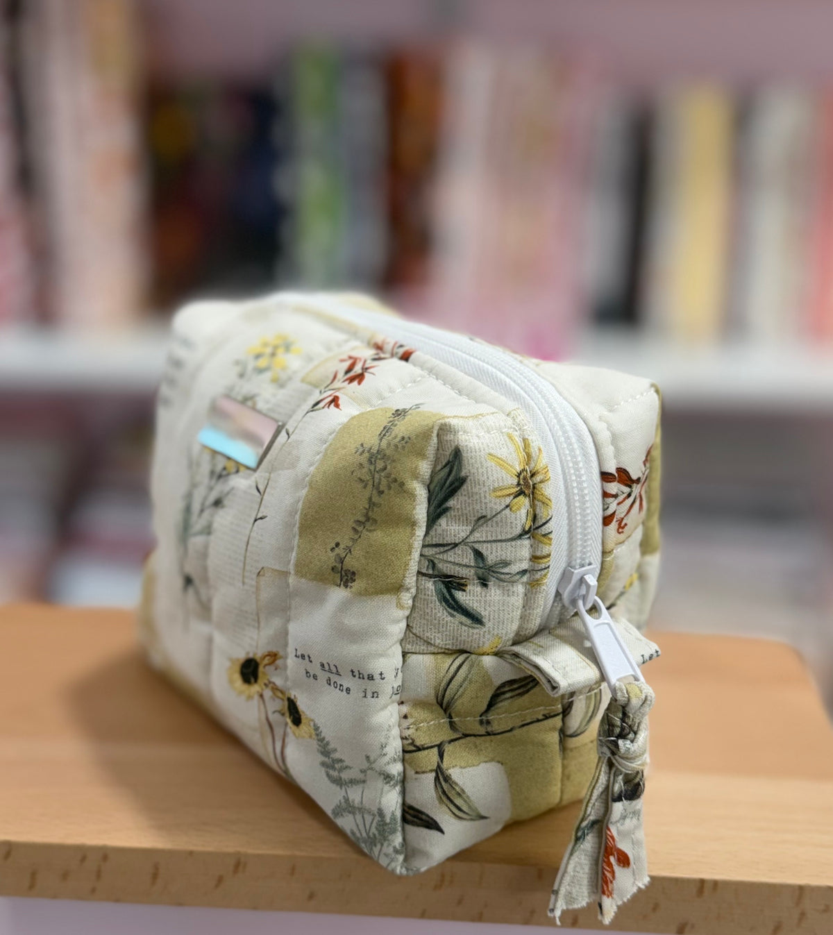 Small Faith, Hope & Bloom Boxy Bag