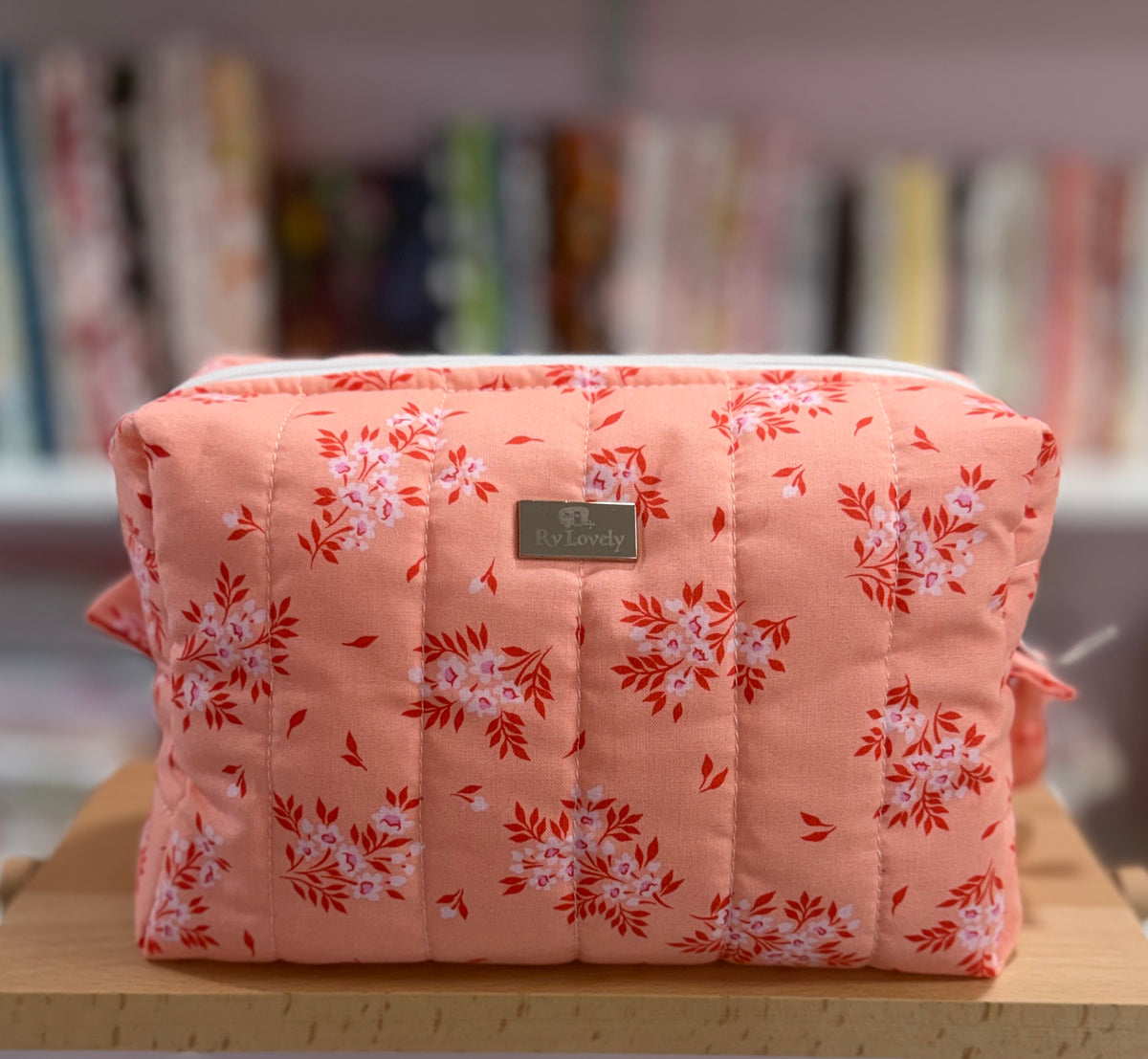 🌸 Medium Peach Blossom Boxy Bag