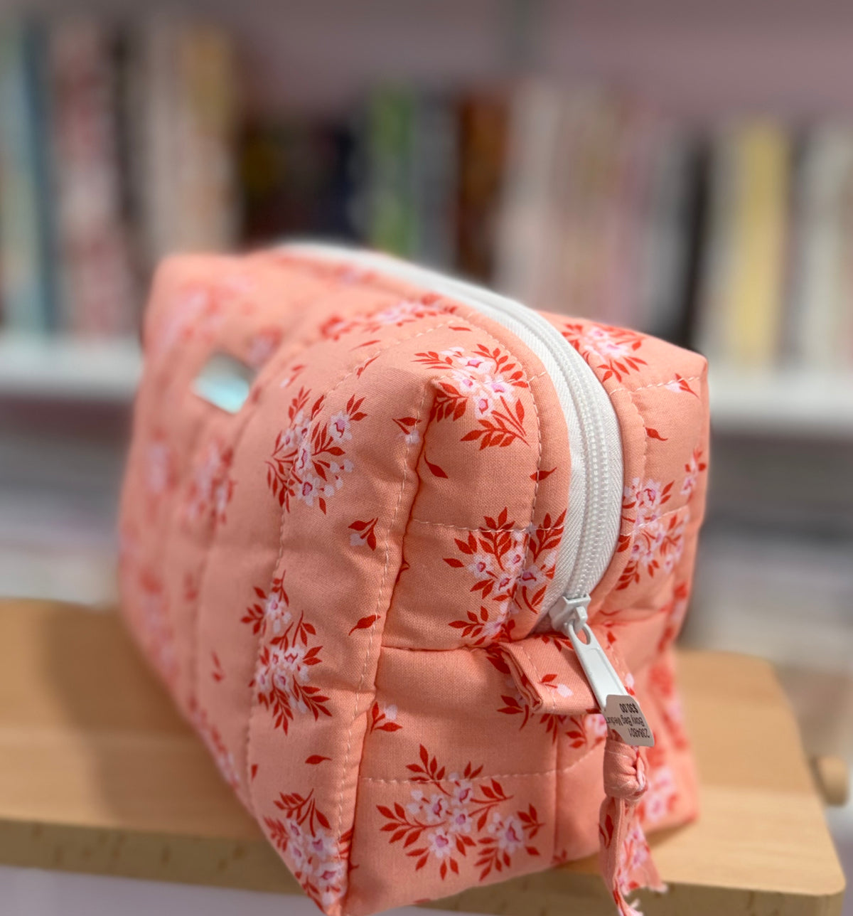 🌸 Medium Peach Blossom Boxy Bag