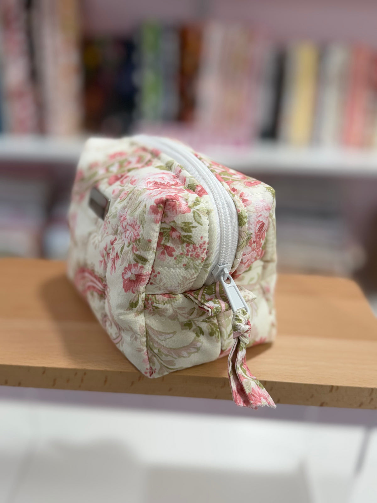 🌸 Small Blushing Paisley Boxy Bag