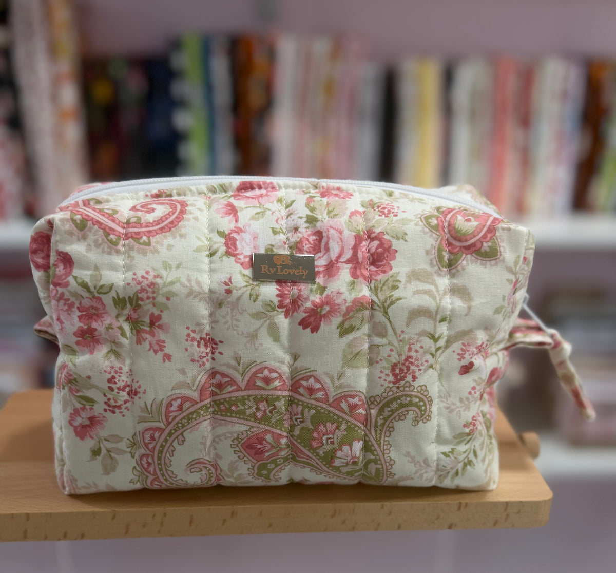 🌸 Medium Blushing Paisley Boxy Bag
