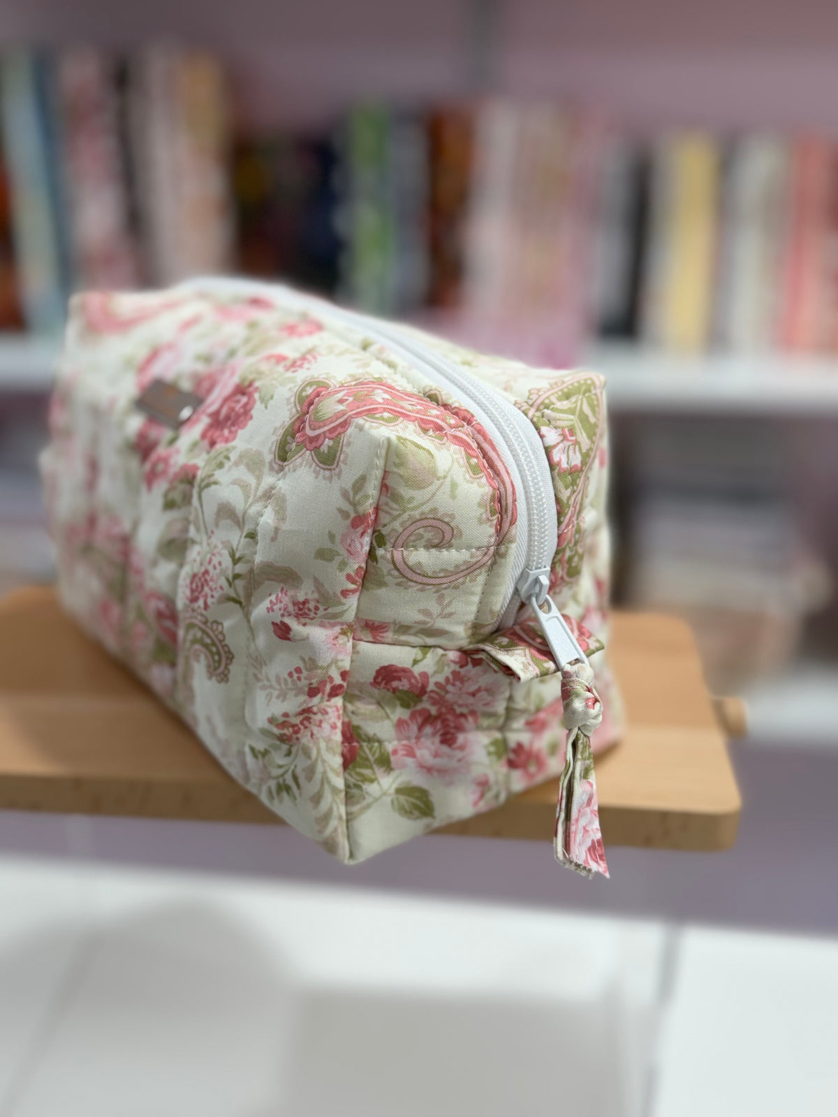 🌸 Medium Blushing Paisley Boxy Bag