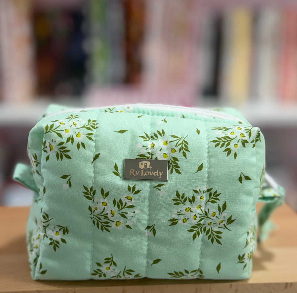 🌼 Small Mint Daisy Boxy Bag 💚