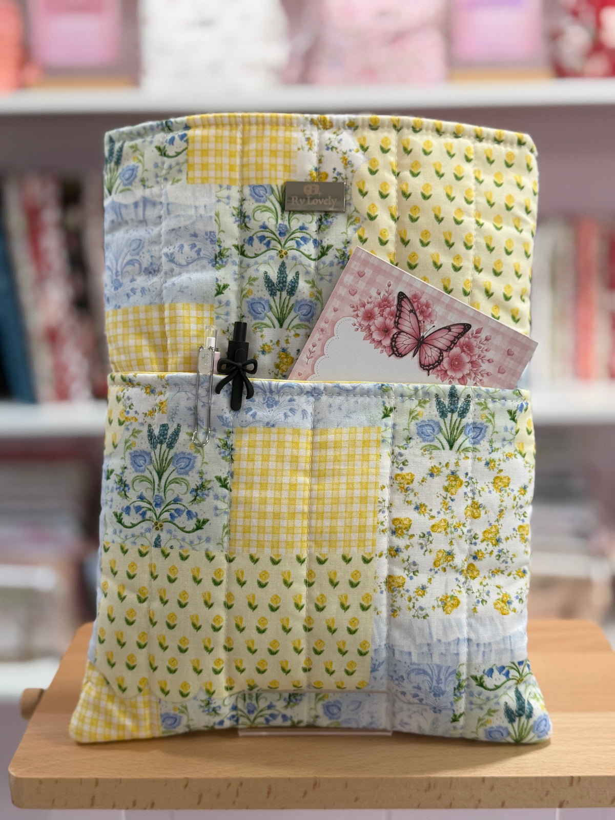 🌼 Sunshine Meadow Large Book Sleeve