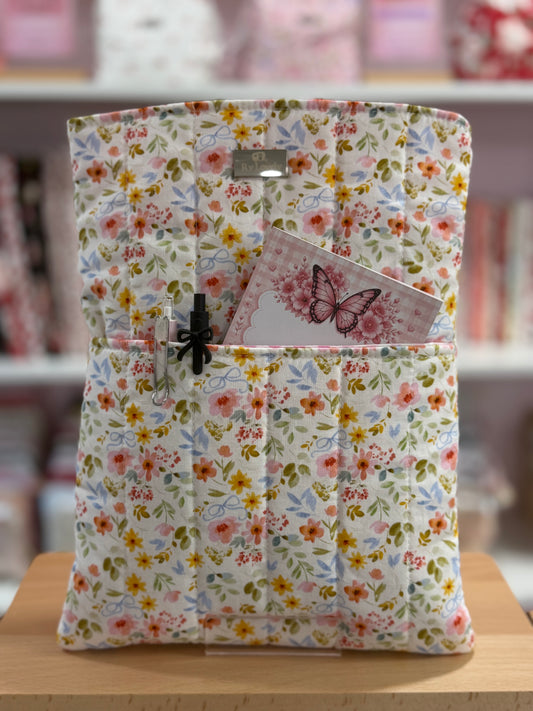 🌼 Flower Bow Fields Large Book Sleeve