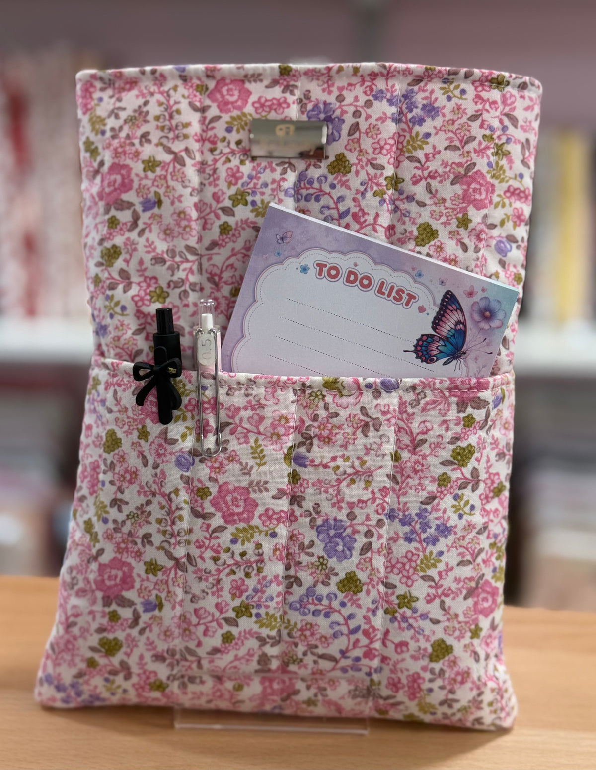 Pink Garden Medium Book and Tablet Sleeve