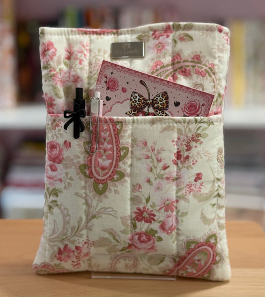 Small Vintage Rose Kindle/small Book Sleeve